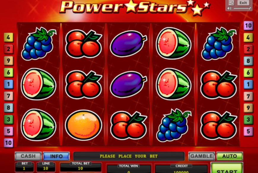 power stars игровой автомат