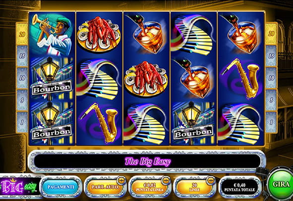 The Big Easy Slot Machine